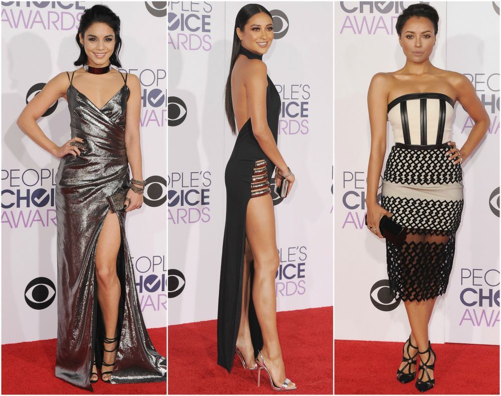 Aparitii indraznete la People s Choice Awards 2016. Vedetele au stralucit la propriu in tinute metalice si decupate