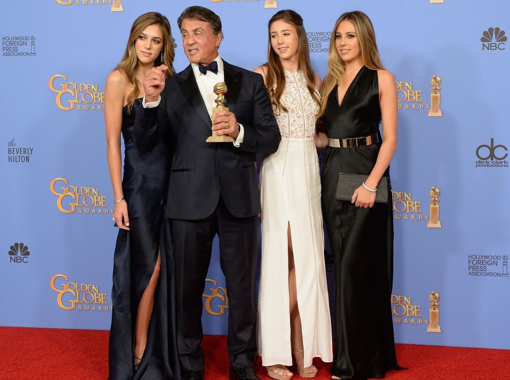 Drama prin care trece Sylvester Stallone de mai bine de trei ani. Declaratiile emotionante facute la Globurile de Aur