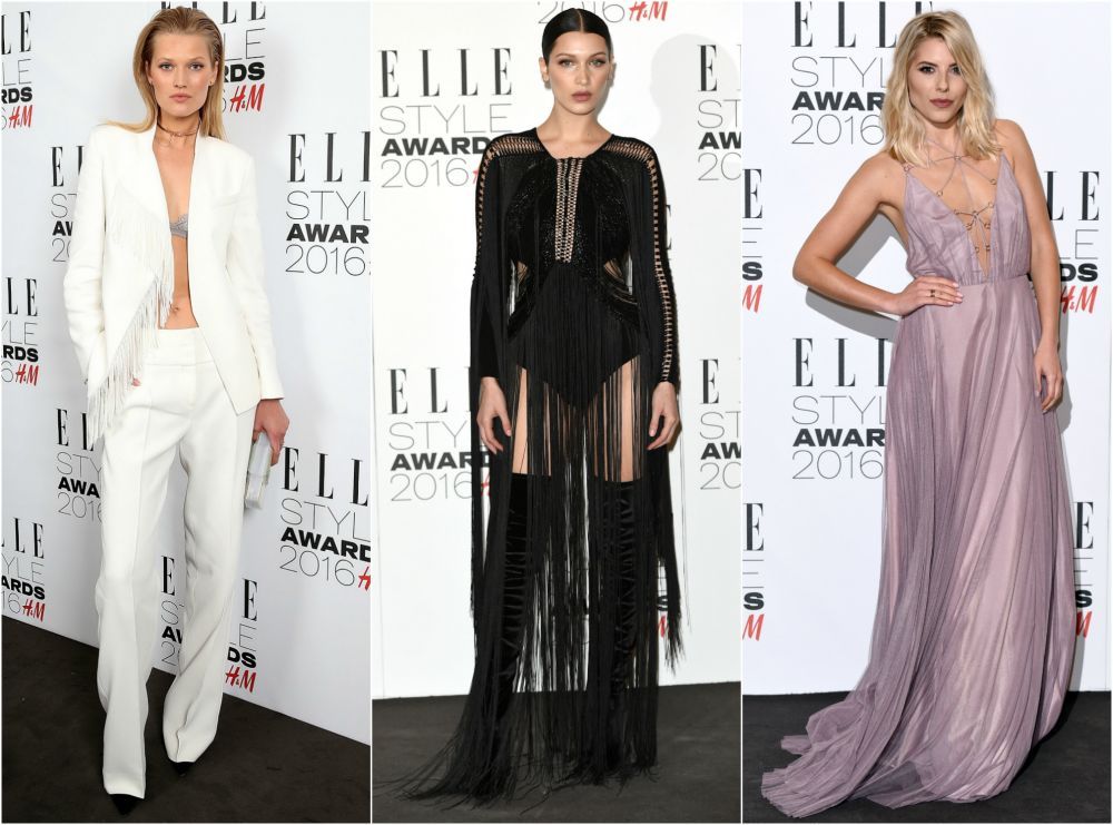 Evenimentul la care top-modelele s-au intrecut in tinute ultra-hot. Cum s-au imbracat la ELLE Style Awards 2016