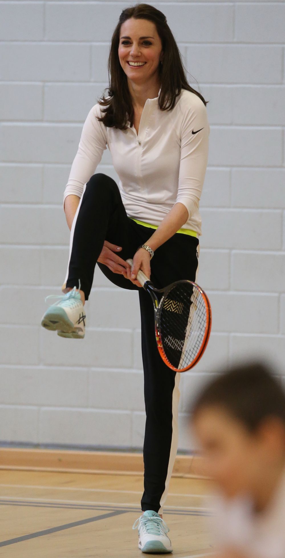 A lasat hainele stilate in favoarea unei tinute sport. Ipostazele in care putini se asteptau sa o vada pe Kate Middleton