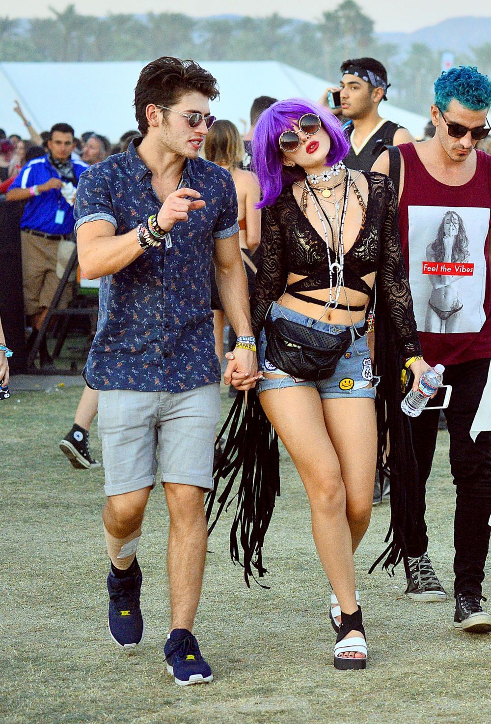 Cele mai sexy cupluri de vedete de la festivalul Coachella. Perechile care si-au aratat iubirea de fata cu toata lumea