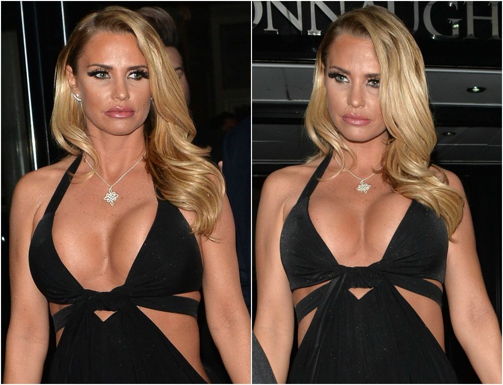 Urmele inestetice ramase dupa 7 operatii estetice. Cum arata bustul lui Katie Price in poze de aproape