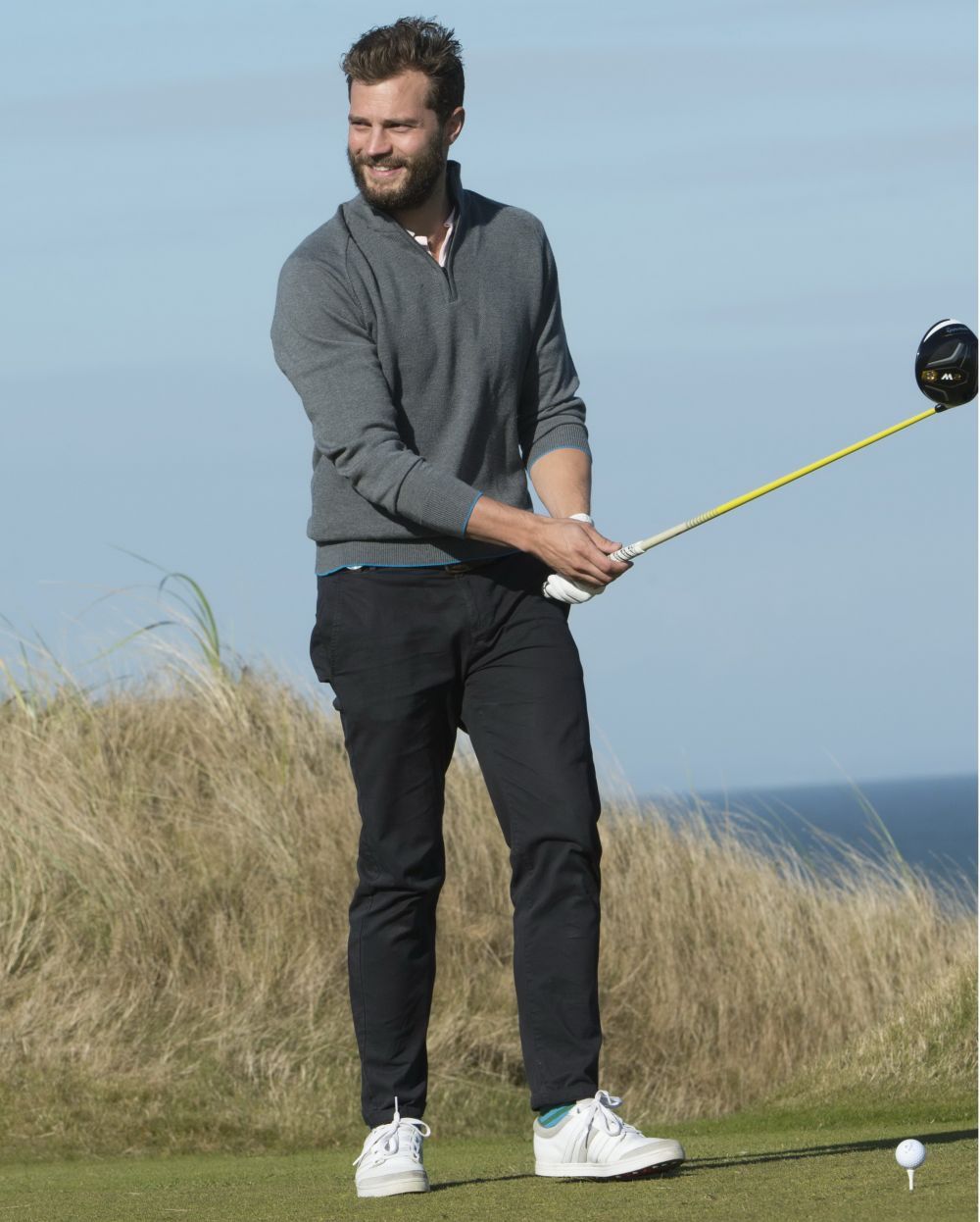 Domnul Grey, asa cum nu a mai aparut pana acum. Cele mai recente poze cu Jamie Dornan, o surpriza pentru fane