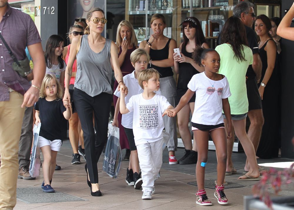 Ce se va intampla cu copiii lui Brad Pitt si Angelina Jolie. La cine vor ramane, de fapt, micutii dupa divort