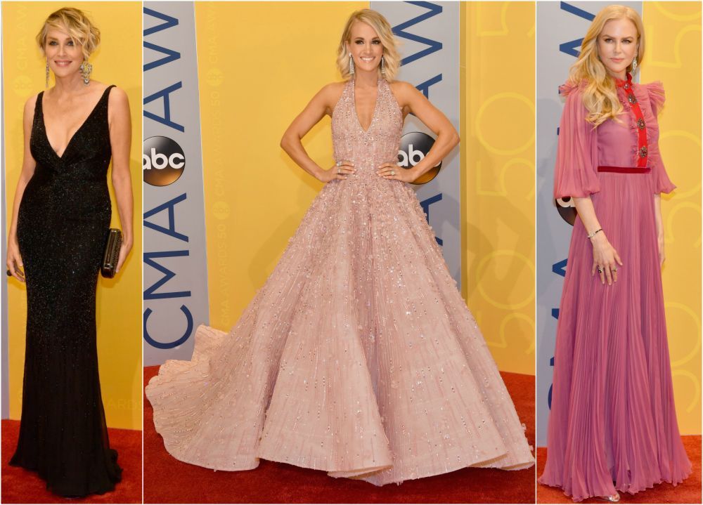 Eleganta si stil la Country Music Awards 2016. Cat de frumoase au fost vedetele pe covorul rosu