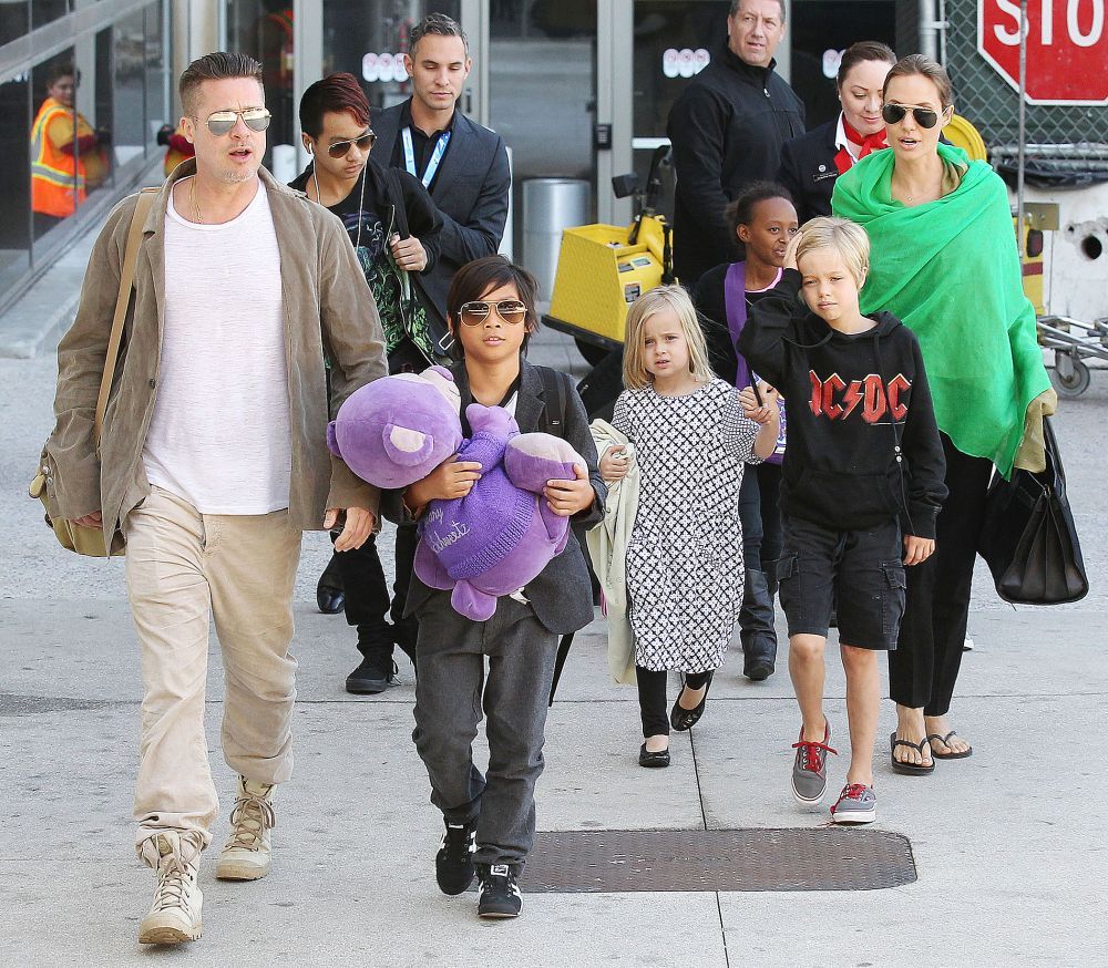 Noutati despre copiii Jolie-Pitt. Ce s-a aflat despre razboiul dintre cei doi fosti soti