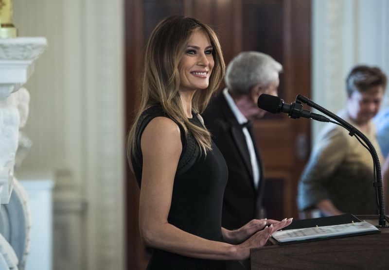 Melanie Trump, aparitie spectaculoasa de Ziua Internationala a Femeii