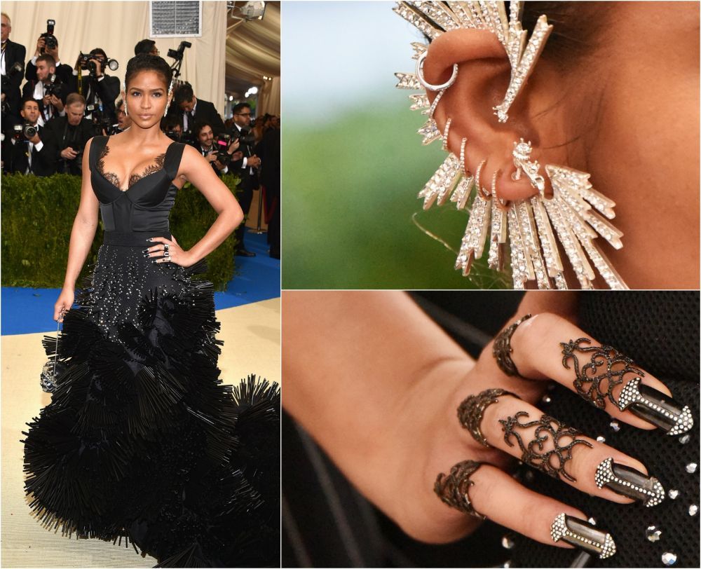Se spune despre ea ca e cea mai sexy iubita de rapper. Cassie Ventura, spectaculoasa pe covorul rosu