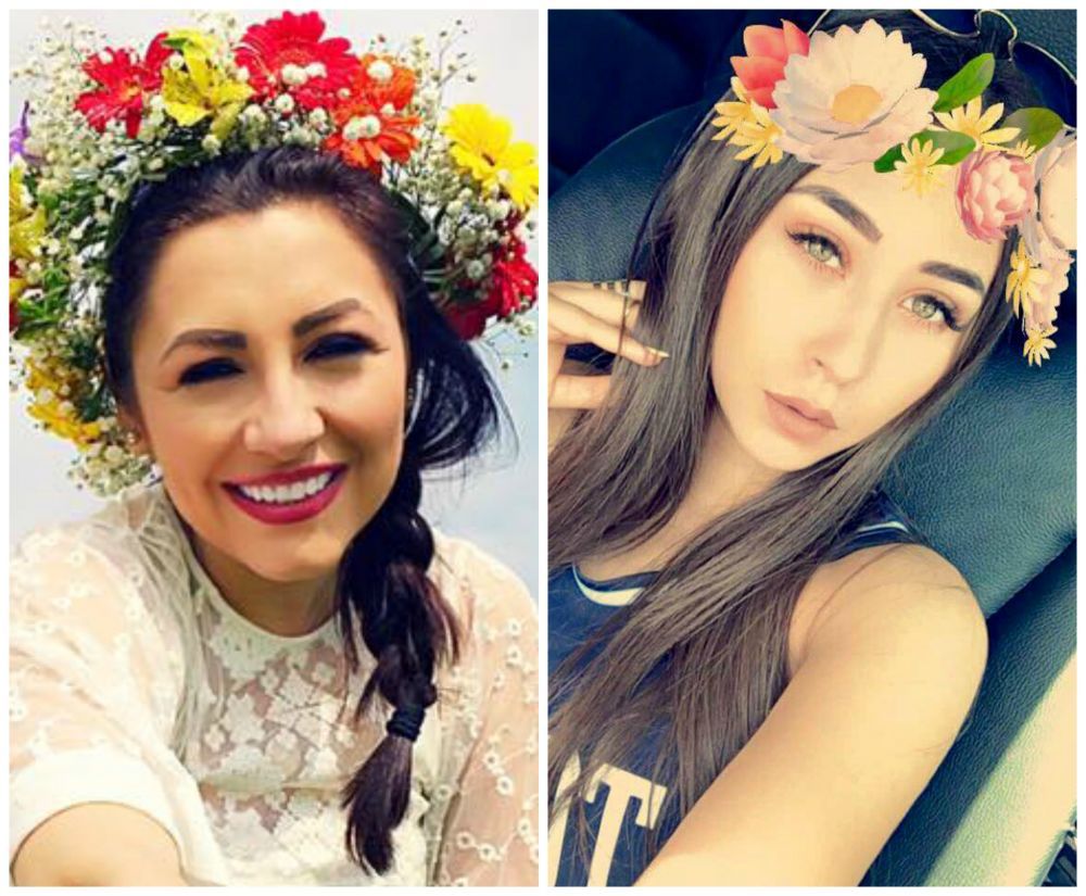 Inca o dovada ca Andra si Nicole Cherry ar putea fi surori. Cum si-au asortat cele doua tinutele la o petrecere mondena