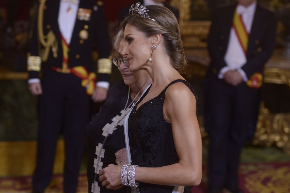 Letizia a Spaniei, aparitie ravasitoare la ultimul dineu oficial. Detaliul care le-a atras tuturor privirea