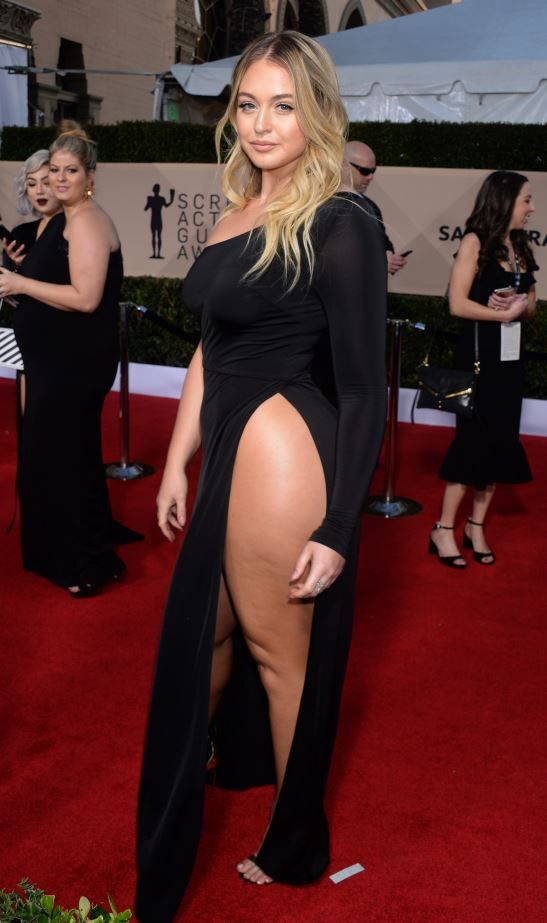 Rochia care a sucit capetele tuturor. Cum arata tinuta unuia dintre cele mai sexy modele plus-size