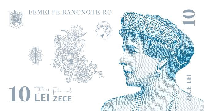 Pentru prima dată &icirc;n istorie, o FEMEIE pe o BANCNOTĂ rom&acirc;nească! Campania pusă la cale de Janina Nectara!