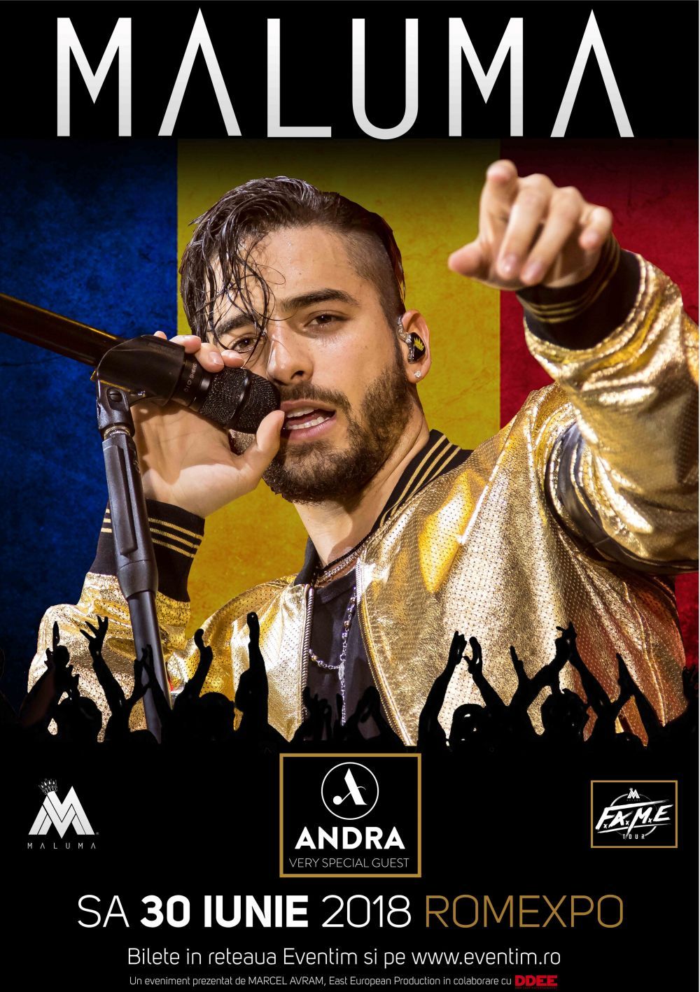 Maluma concertează la București. Care este prețul biletelor și ce artiști c&acirc;ntă &icirc;n deschidere