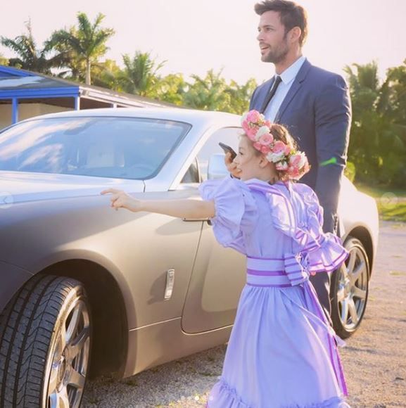Imaginile superbe pentru care William Levy a primit peste 450.000 de like-uri. C&acirc;t de frumoasă este fiica lui