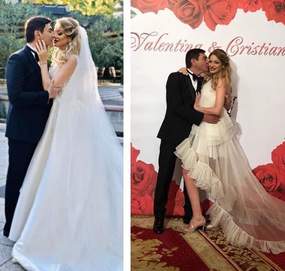 Cristi Borcea și Valentina Pelinel, nuntă de lux &icirc;n Budapesta. Cum a arătat Valentina Pelinel &icirc;n ziua nunții