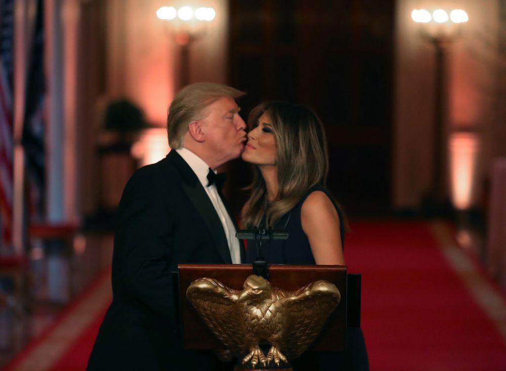 Melania Trump și-a impresionat fanii pe Instagram cu o rochie de 6000 de dolari