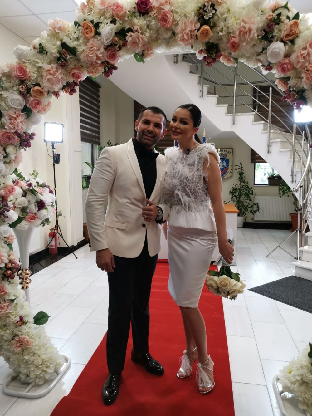 Brigitte Năstase a devenit doamna Pastramă! Vezi ce rochie a purtat la cununia civilă şi c&acirc;t a costat