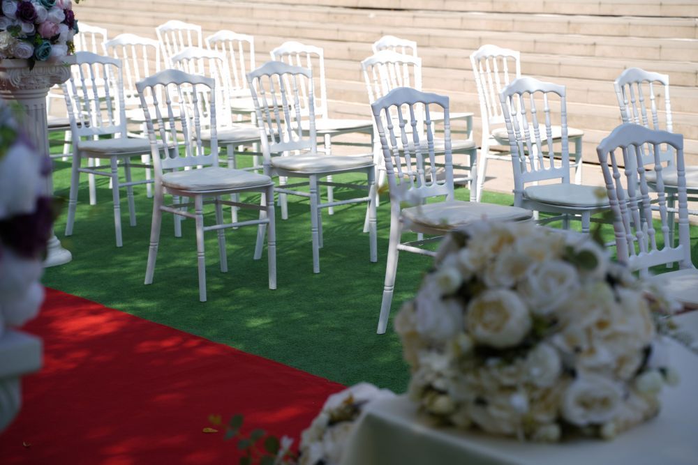 Nunta anului &icirc;n Rom&acirc;nia. Decorul de vis de la nunta lui Brigitte cu Pastramă FOTO