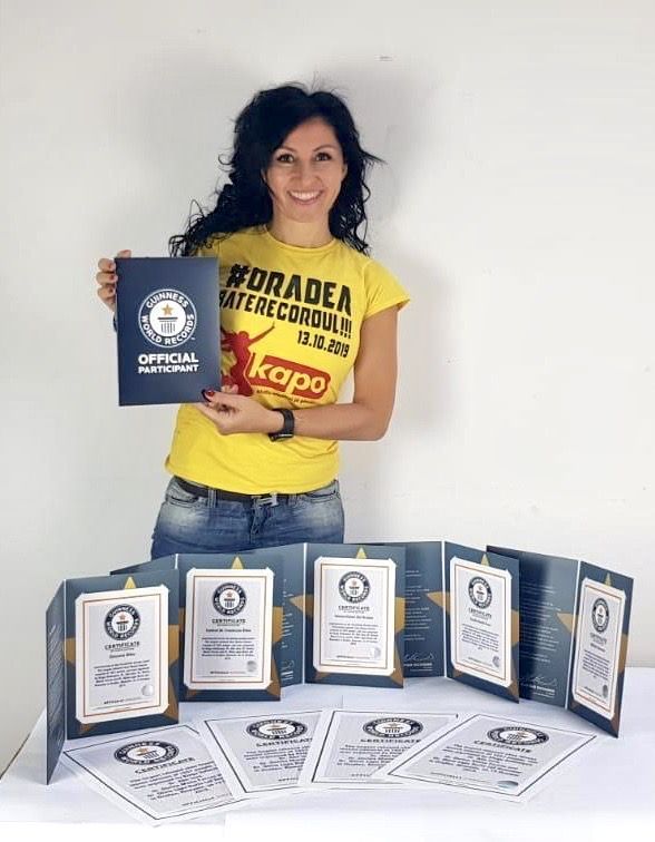 Kinga Sebestyen a primit diploma de intrare &icirc;n Cartea Recordurilor. Se află acum alături de Michael Jackson și Beyonce!