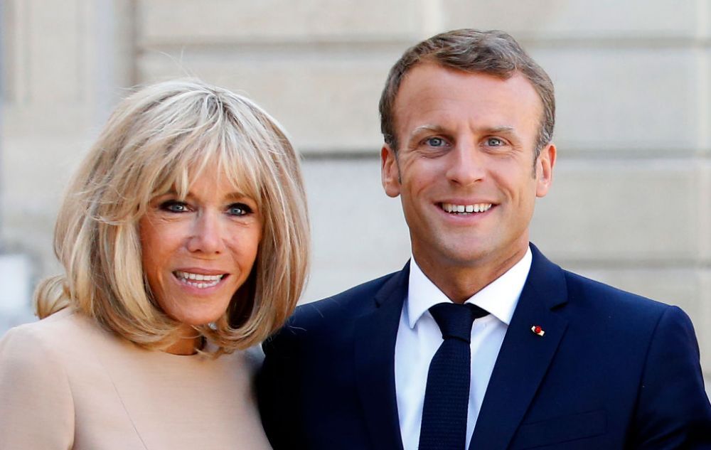 Ce pensie de profesoară are Brigitte Macron. Suma este surprinzătoare
