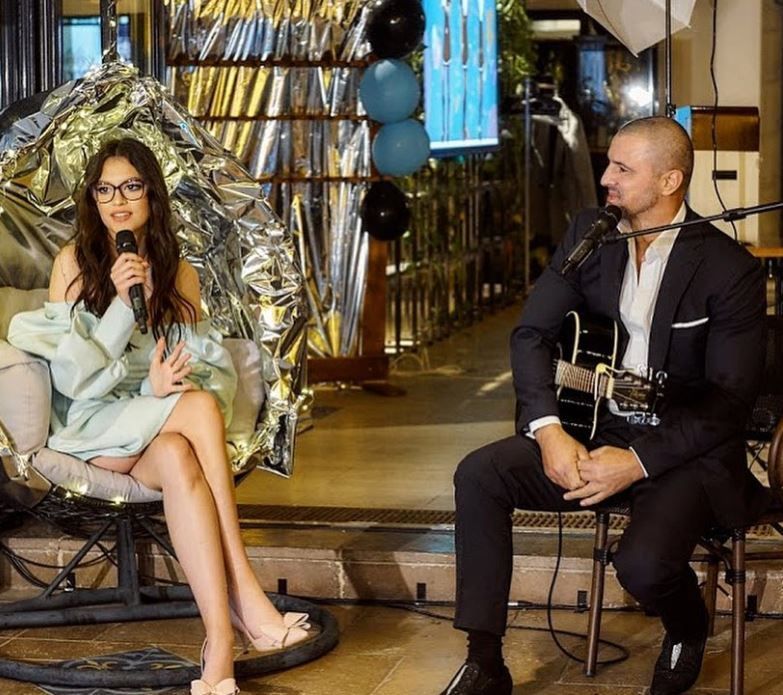 Cleopatra Stran și-a sărbătorit tatăl. La 50 ani, Pavel este un artist &icirc;mplinit