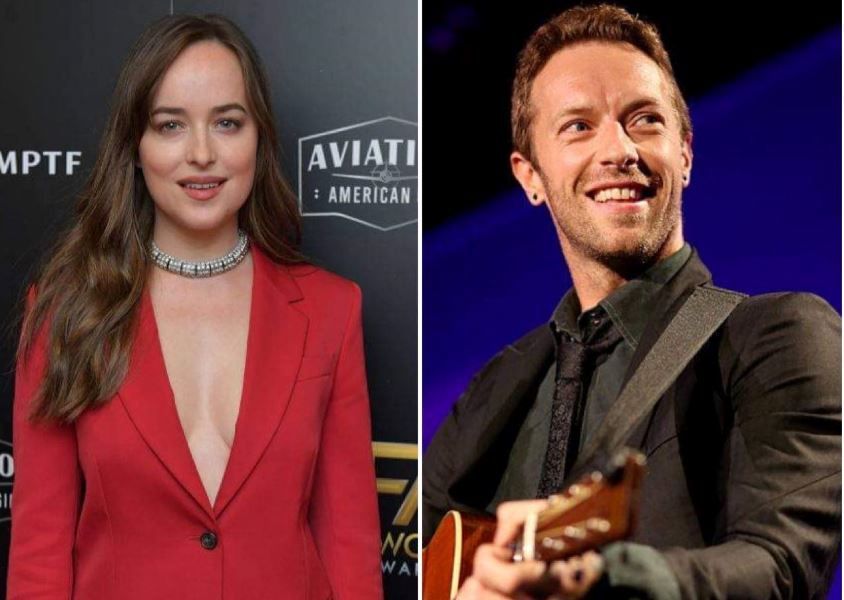 Dakota Johnson și Chris Martin s-au logodit? Actrița, surprinsă cu un smarald uriaș pe deget