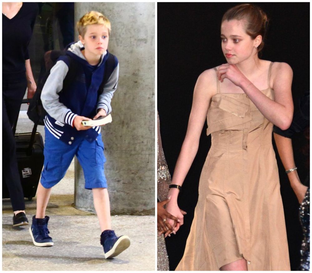 Apariție rară a lui Vivienne Jolie-Pitt fără mască &icirc;n public. C&acirc;t de frumoasă e fiica Angelinei, la 13 ani
