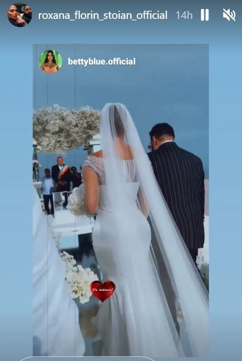 Florin Salam s-a &icirc;nsurat. Ce rochie spectaculoasă a purtat soția sa, Roxana Dobre