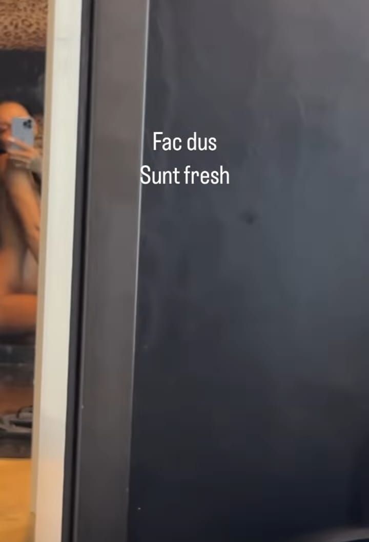 Ruby, selfie &icirc;n timp ce făcea duș: &bdquo;Sunt fresh&rdquo;