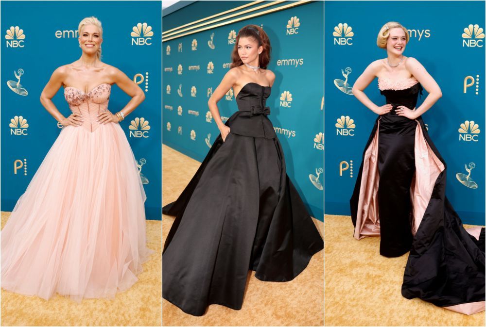 Zendaya, regina covorului roșu la Premiile Emmy. Ce ținute au ales actrițele de la Hollywood pentru marele eveniment