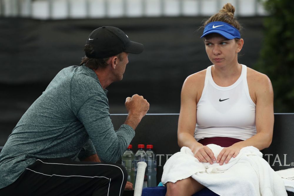 Darren Cahill, prima reacție după ce Simona Halep a fost testată pozitiv la un control antidoping