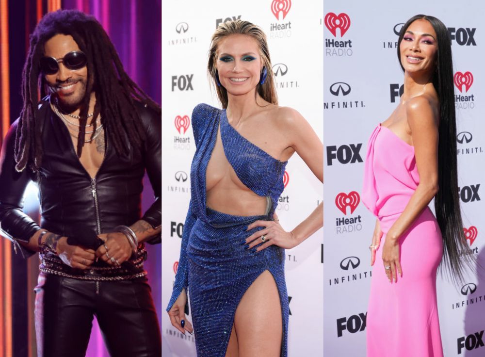 Lenny Kravitz, &icirc;ntr-un costum mult prea mulat la un eveniment muzical. Ce ținute au ales vedetele