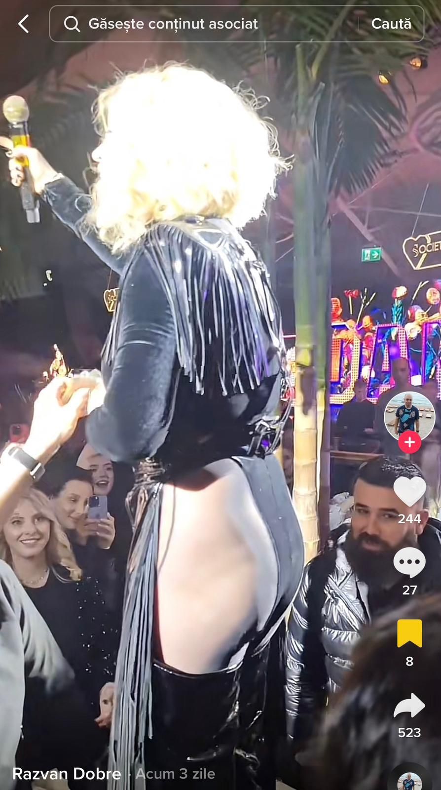 Loredana Groza, show controversat la malul mării! Bărbații din public au aruncat cu bani pe scenă: &bdquo;Să fugim!&rdquo;