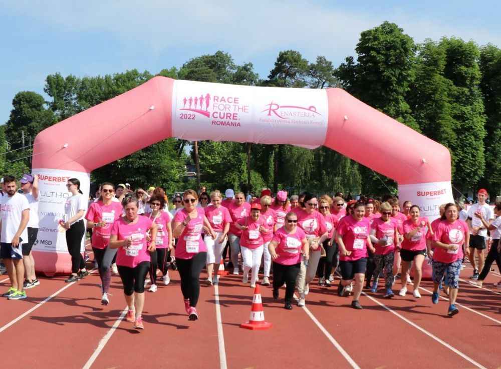 Fundația Renașterea a dat START &icirc;nscrierilor la cursa caritabilă Race for the Cure Romania, ediția a 9-a, din 11 iunie