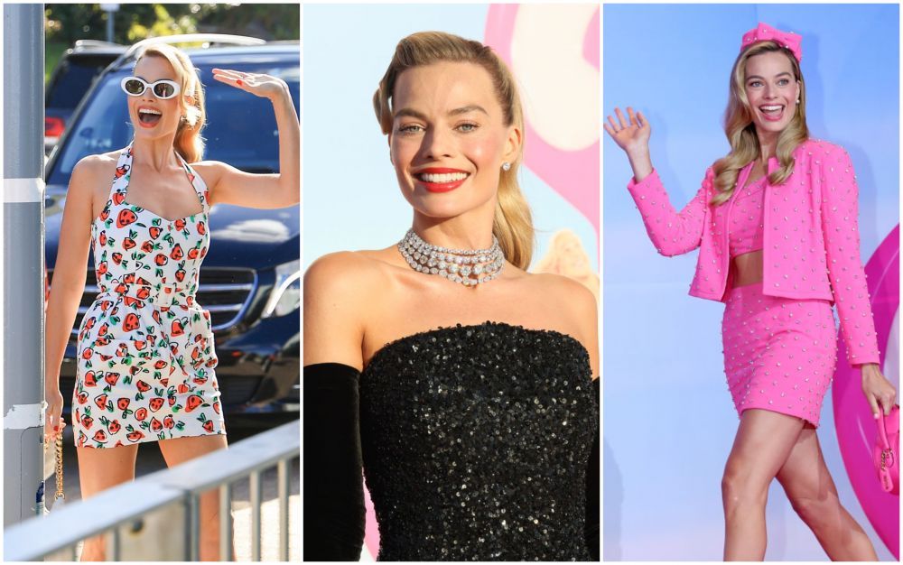 Cinci ținute chic &icirc;n care Margot Robbie a promovat filmul Barbie. La premiera mondială a arătat fabulos