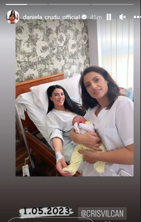 Cum a apărut mama Danielei Crudu la botezul nepoatei sale, Daiana Maria
