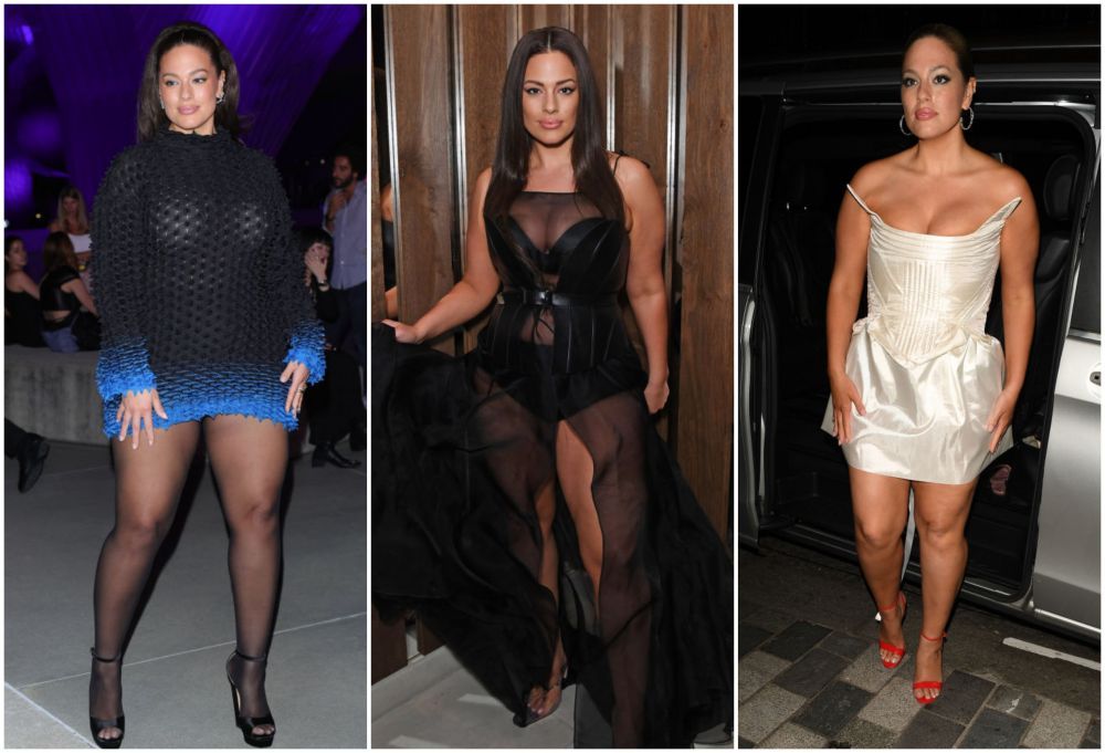 Ashley Graham, trei apariții lipsite de inhibiții. Modelul plus size, &icirc;n cele mai &icirc;ndrăznețe ținute &icirc;n public