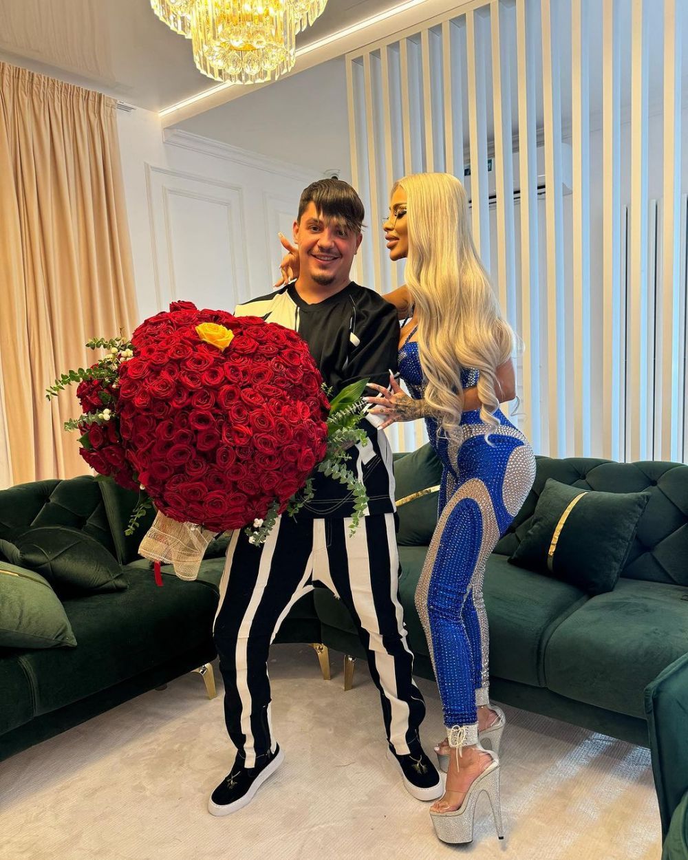 Bogdan de la Ploiești și Cristina Pucean, ținta ironiilor pe internet după ce și-au asortat ținutele: &bdquo;Nu e ce trebuie&rdquo;