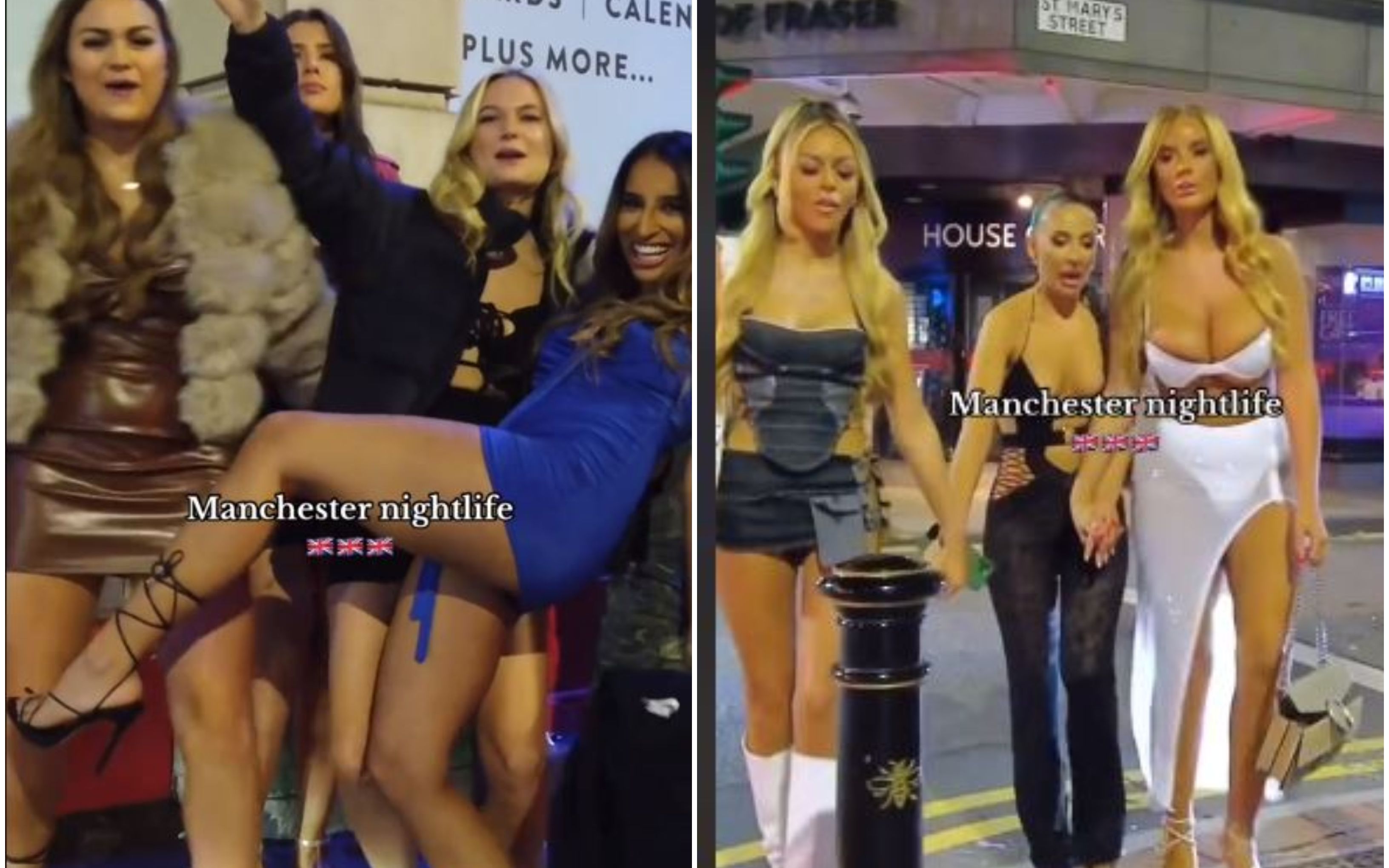 Cum se &icirc;mbracă englezoaicele din Manchester c&acirc;nd ies &icirc;n club: &ldquo;Zici că dau interviu pentru Cartierul Roșu din Amsterdam&rdquo;