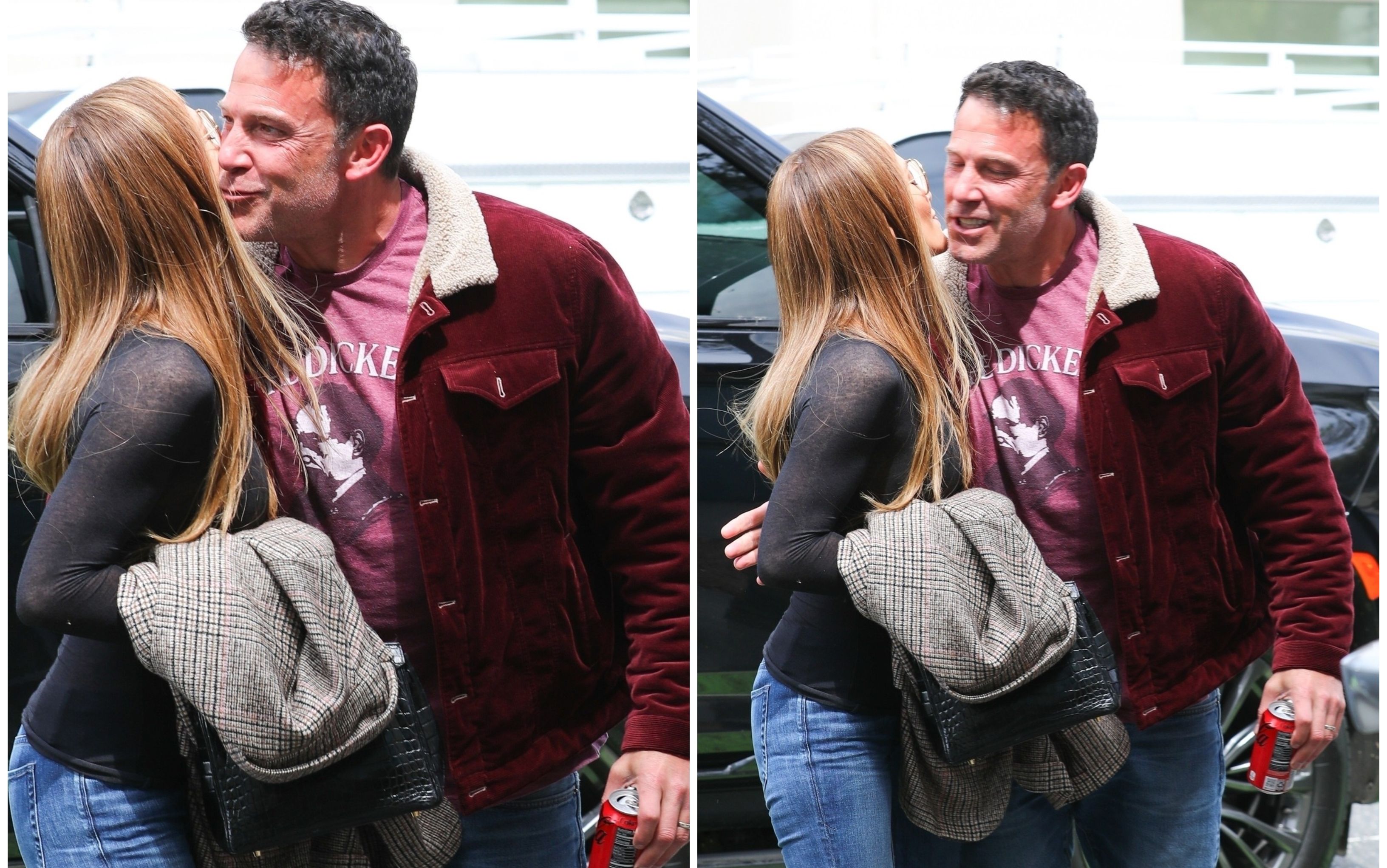 Deja se pupă pe&hellip; obraz, iar el doar mimează sărutul ! Ben Affleck și J Lo, manifestare bizară a afecțiunii &icirc;n public