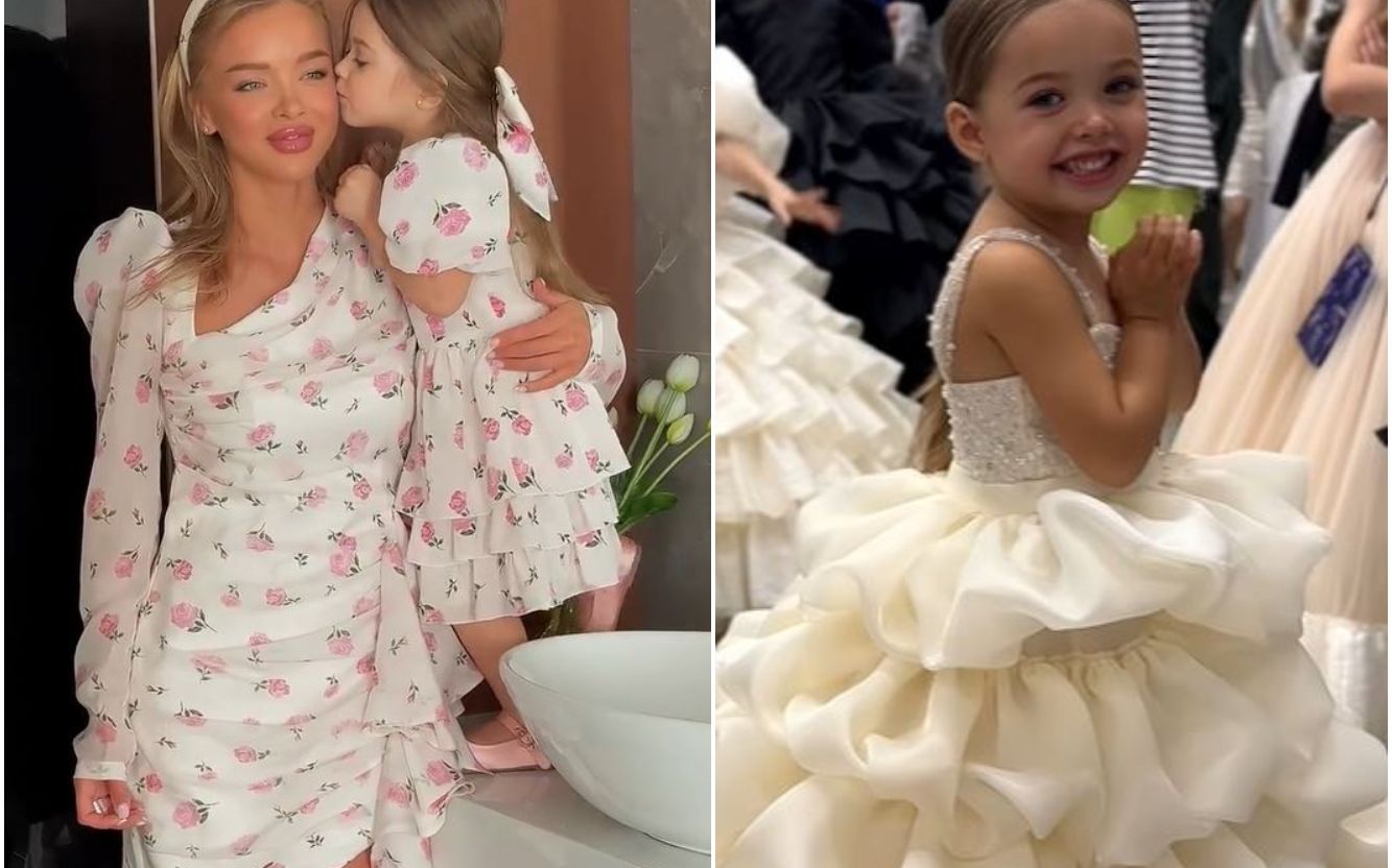 La 4 ani e deja vedetă pe Instagram. Cine e Maia, fetița care impresionează cu ținutele sale de prințesă